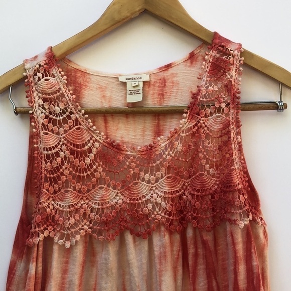Sundance Nova Crochet Tie-Dye Tank Small - Picture 5 of 8